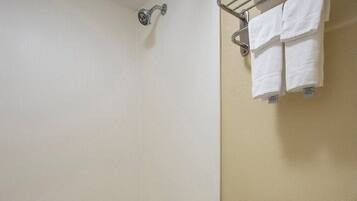 Shower, hair dryer
