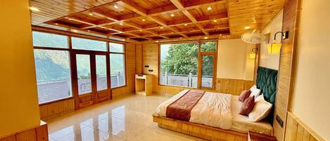 Premium Room, Hill View | Desk, laptop workspace