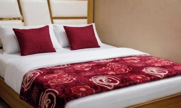 Deluxe Room | Rollaway beds, bed sheets - Deva Guest House (Ayodhya)