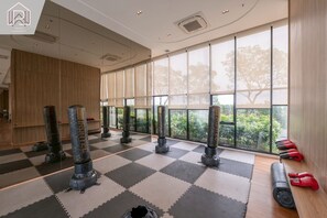 Fitness facility - Уютная современная квартира возле метро и ТЦ Аренда от 10 дней (Krung Thep Maha Nakhon)