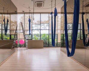 Fitness facility - 捷运旁温馨公寓 步行至商场与MRT 适合 10+天以上长租 (Krung Thep Maha Nakhon)