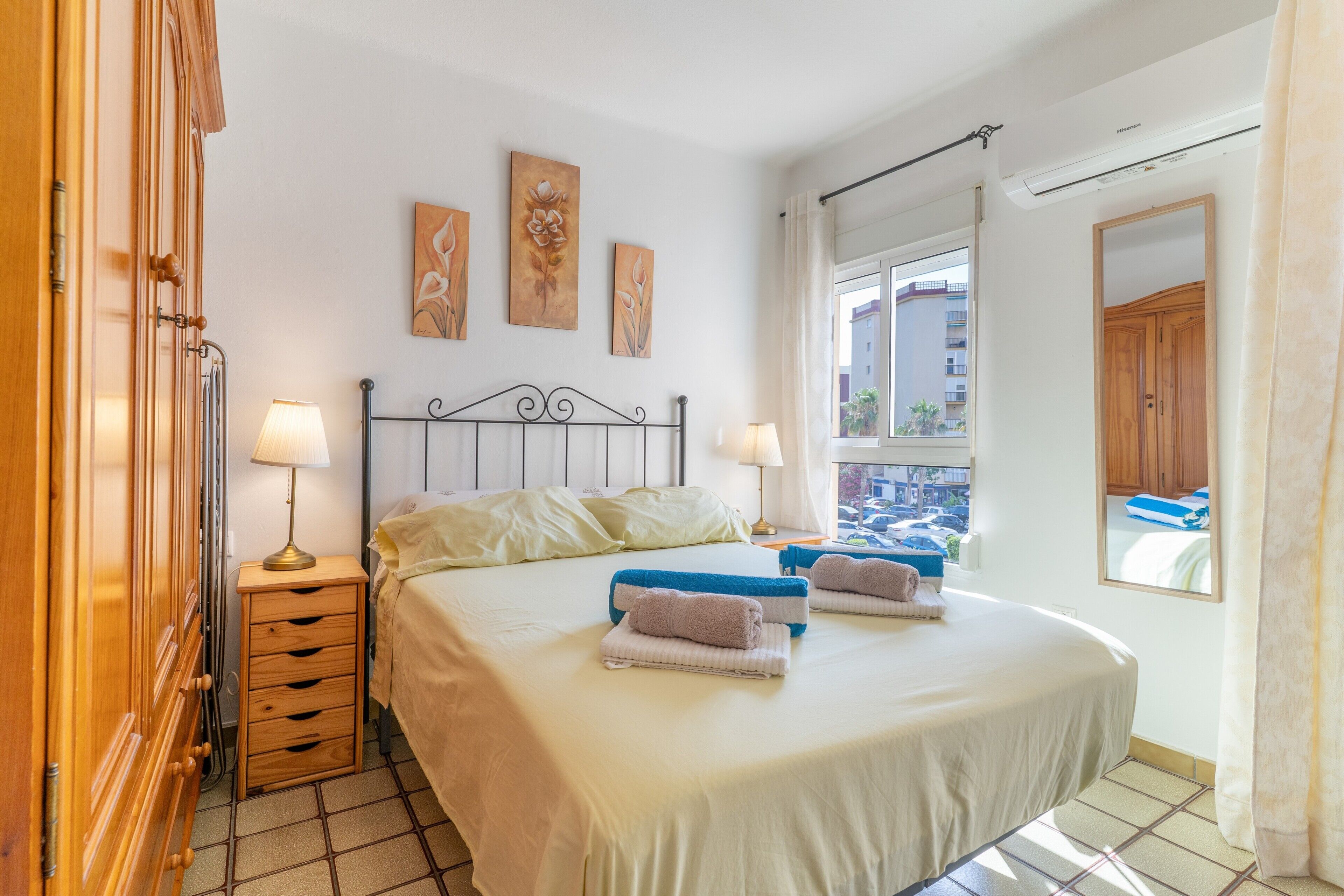 Wifi y ropa de cama