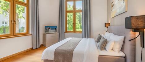 Wifi gratis y ropa de cama