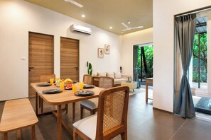 Vila luxo | Opções para refeição