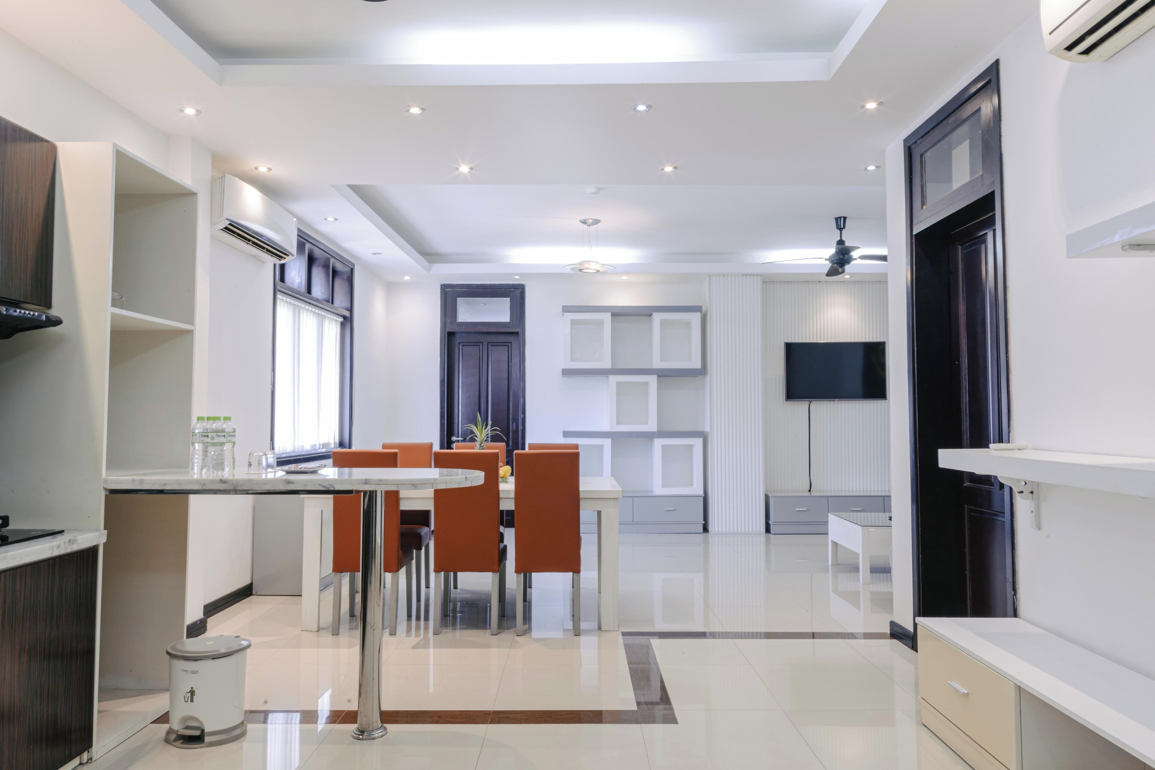 Apartamento, 2 quartos | Opções para refeição