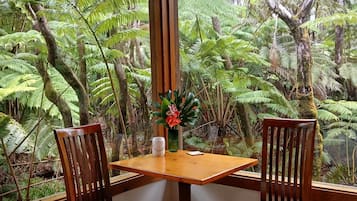 Cabaña Confort, vistas al jardín | Wifi gratis y ropa de cama