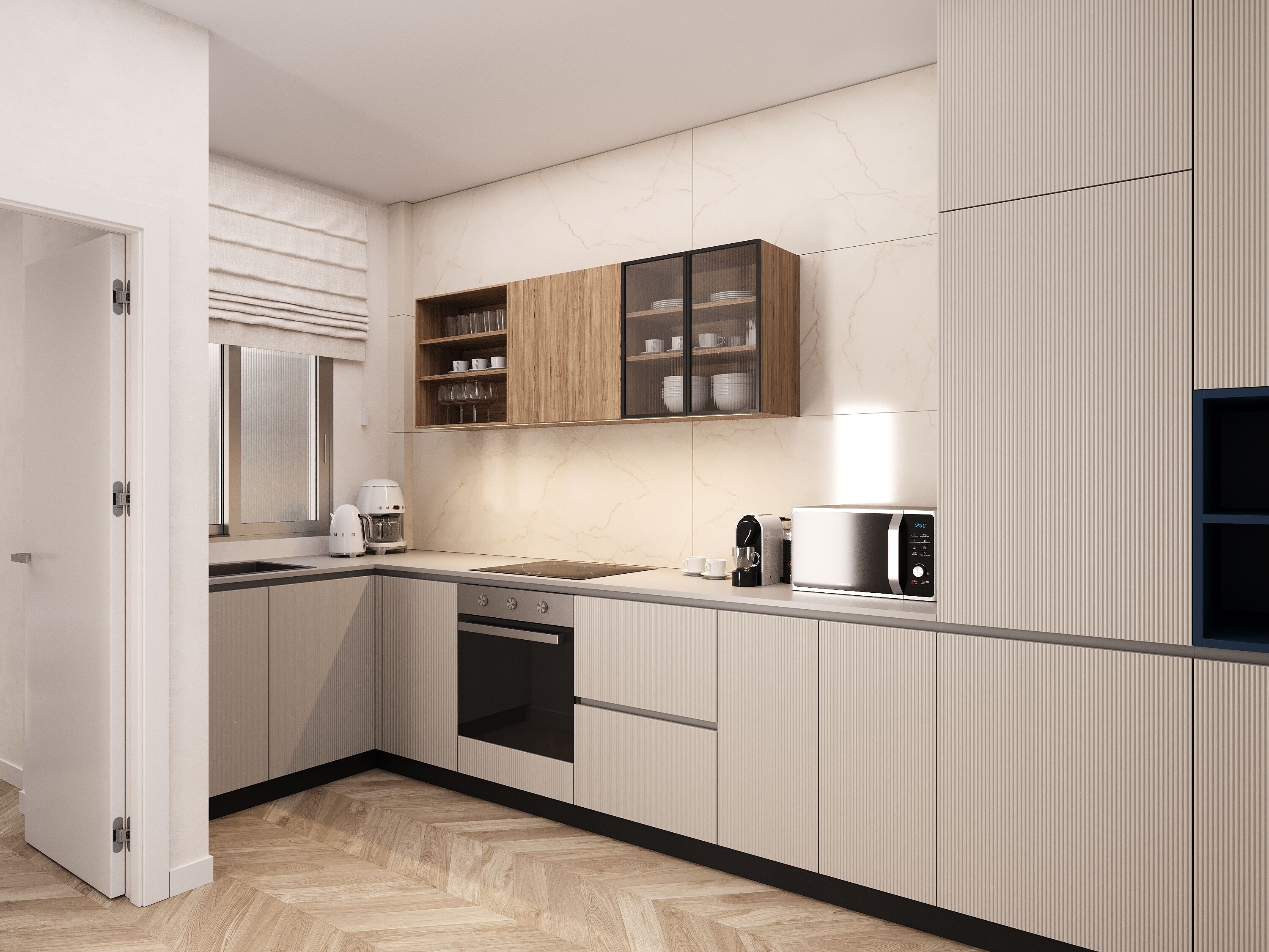 Executive suite, uitzicht op binnenplaats, op benedenverdieping | Koffie en/of koffiezetapparaat