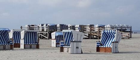 On the beach