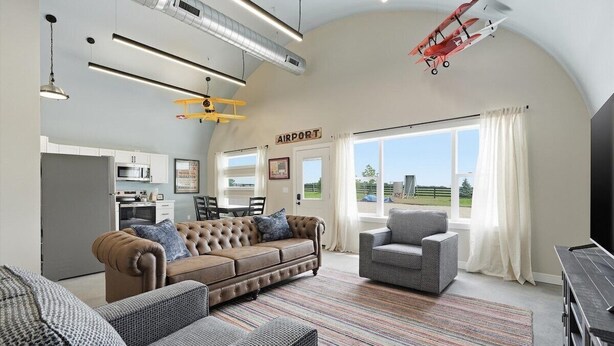 Unclassified image, 1 of 29, button - Hangar 1 - Pleasant Hill Modern Barn on 75 Acres (Pleasant Hill)
