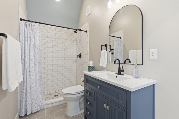 Bathroom - Hangar 1 - Pleasant Hill Modern Barn on 75 Acres (Pleasant Hill)