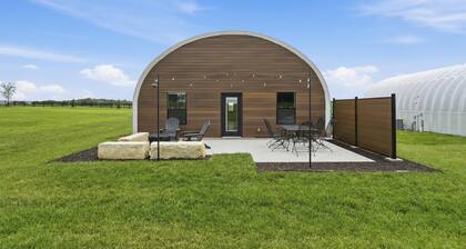 Blue Cedar Hangars Near Fishing Pond + Runway