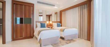 Chambre Premium avec lits jumeaux, vue mer