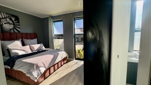 2 makuuhuonetta, silitysrauta/-lauta, ilmainen Wi-Fi, vuodevaatteet