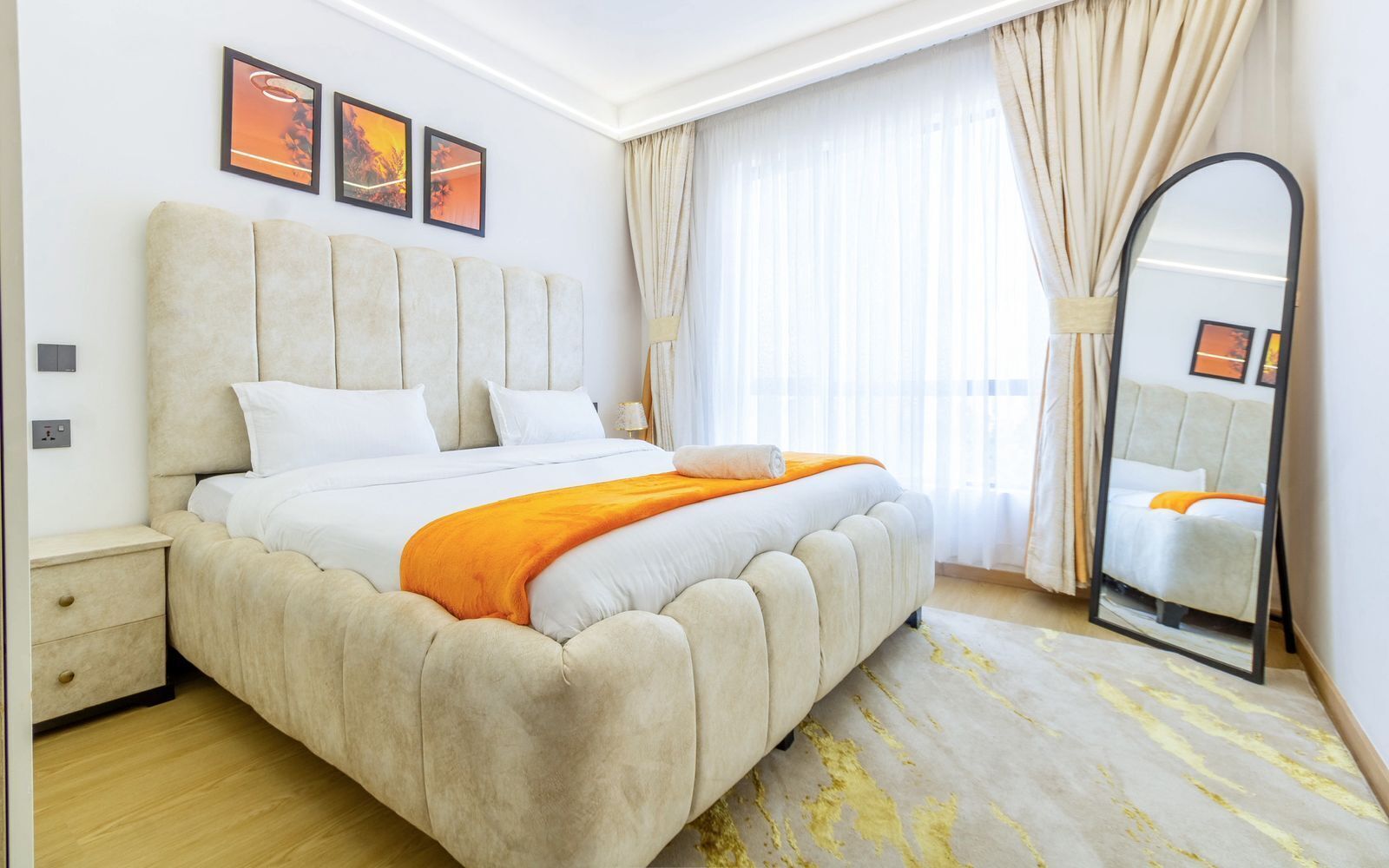 Classic Apartment, Balcony, City View | In-room safe, desk, laptop workspace, iron/ironing board