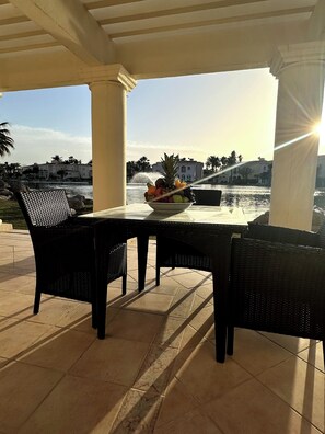 Outdoor dining -  Sunset Beach Resort for Entertainment (Eastern Province)