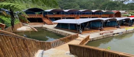 Tent, River View | Property grounds