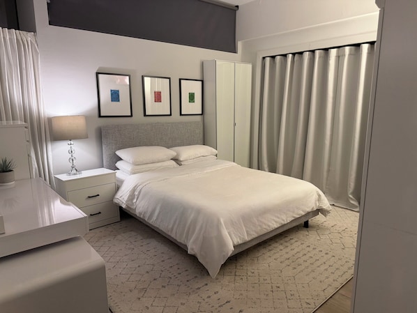 1 chambre, fer et planche à repasser, Wi-Fi, draps fournis