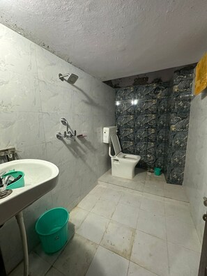 Deluxe-Zimmer | Badezimmer | Dusche, Seife