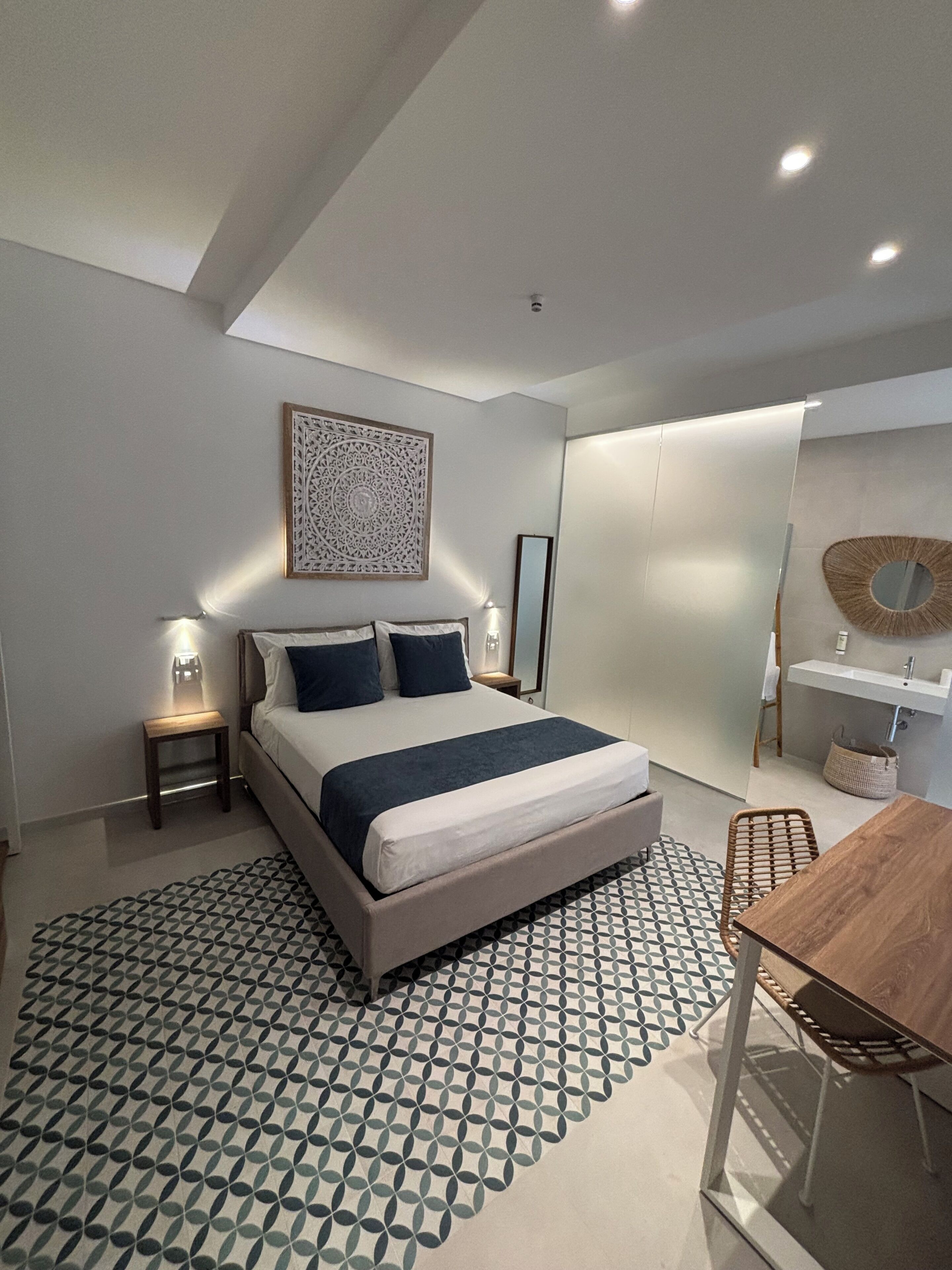 Quarto casal | Cofres nos quartos, escrivaninha, Wi-Fi de cortesia