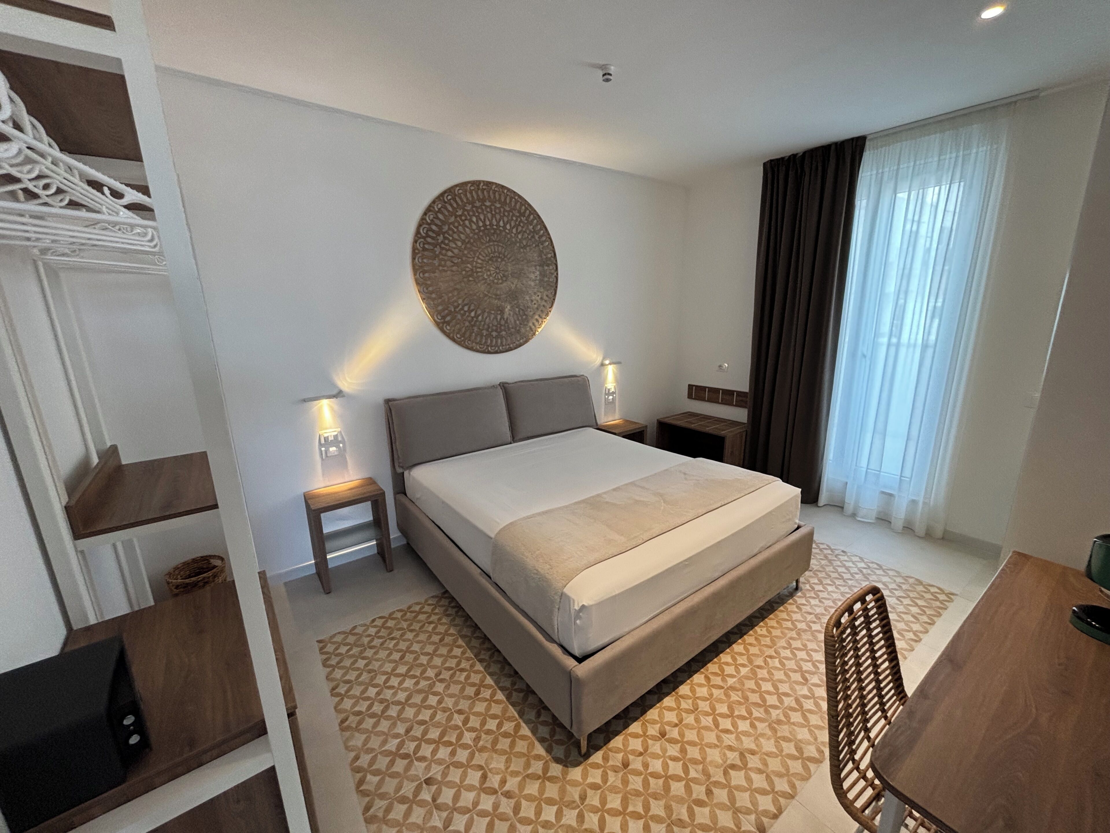 Quarto casal | Cofres nos quartos, escrivaninha, Wi-Fi de cortesia