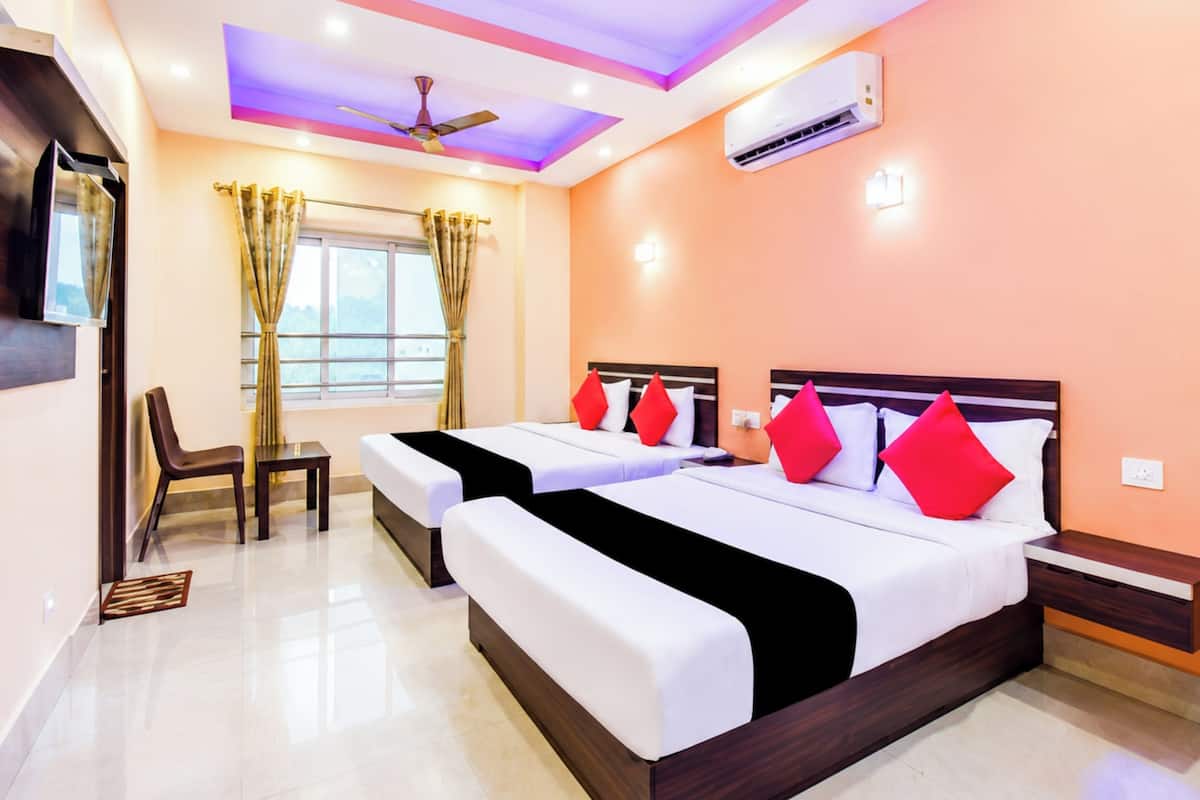 Deluxe Quadruple Room, Air conditioning | View from room
