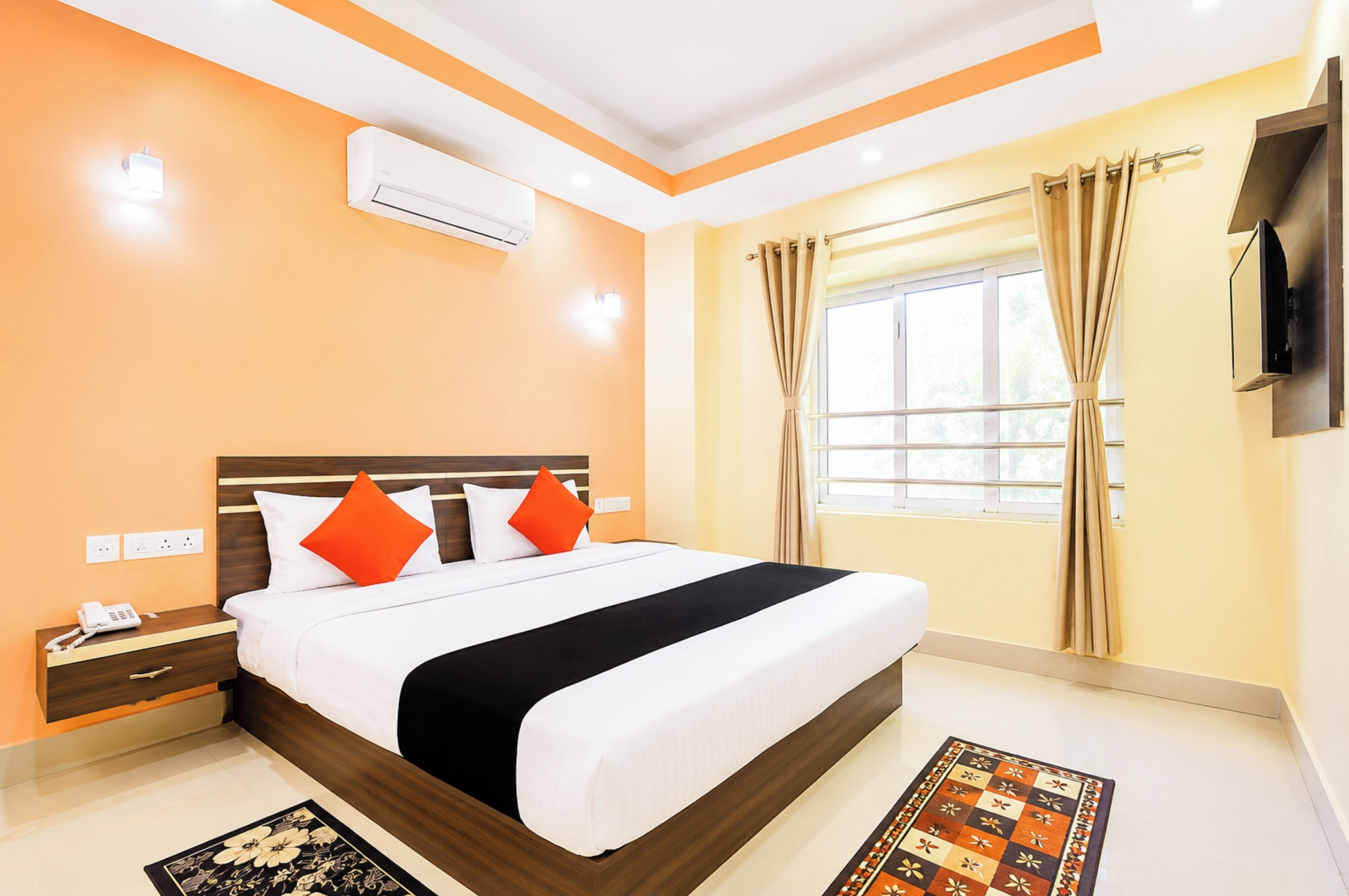Deluxe Double Room, Multiple Beds, Air conditioning | View from room