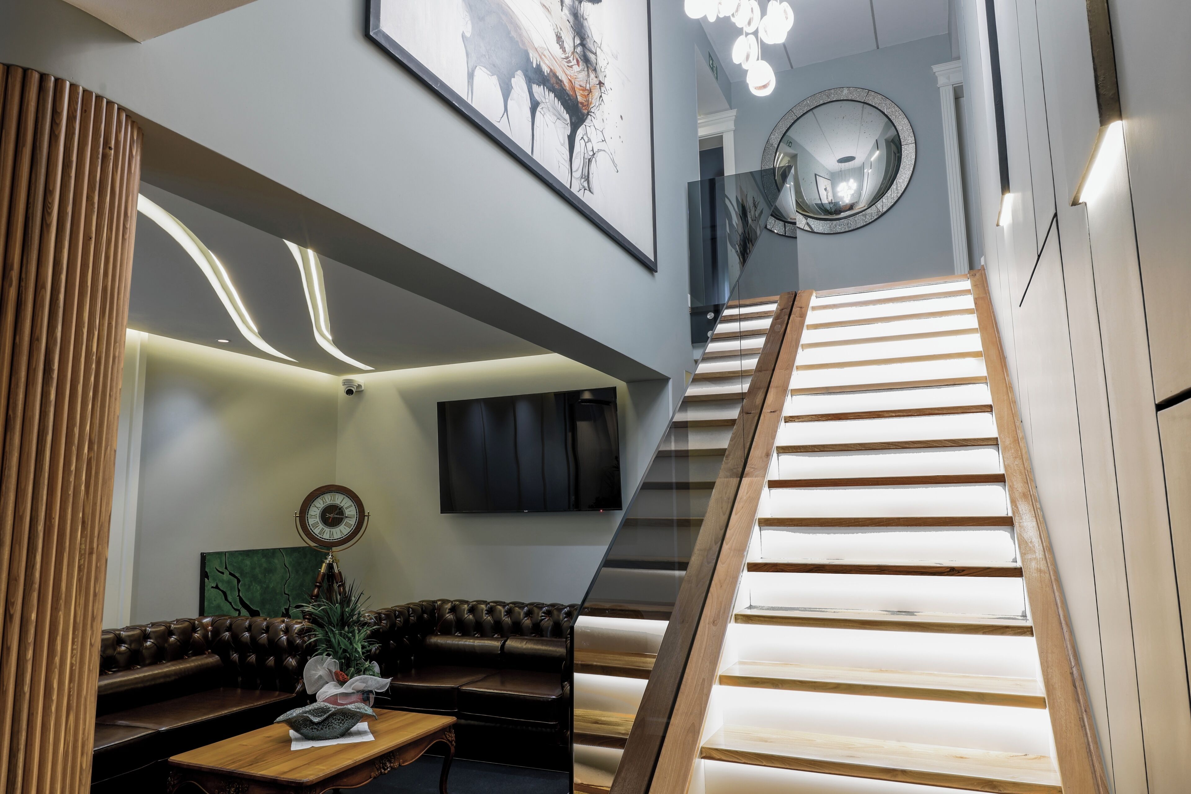 Sitzecke in der Lobby