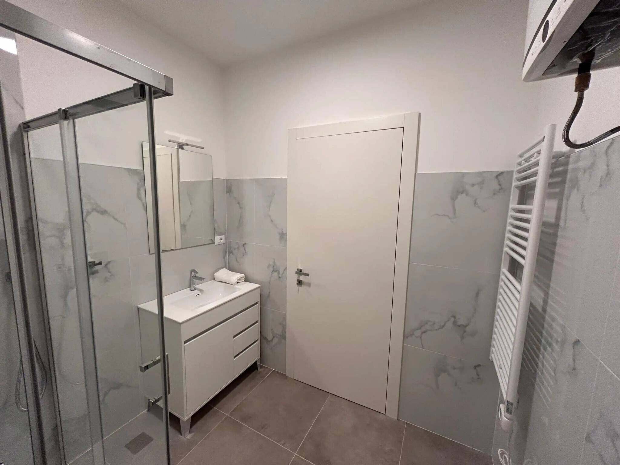 Dusche, Handtücher