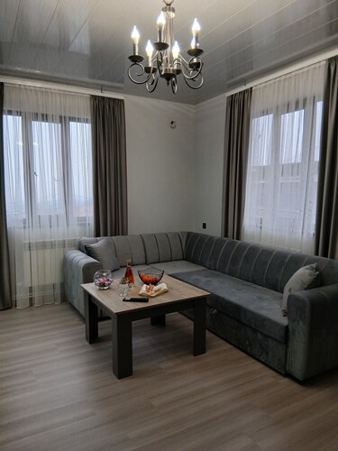 Guesthouse with beautiful view.