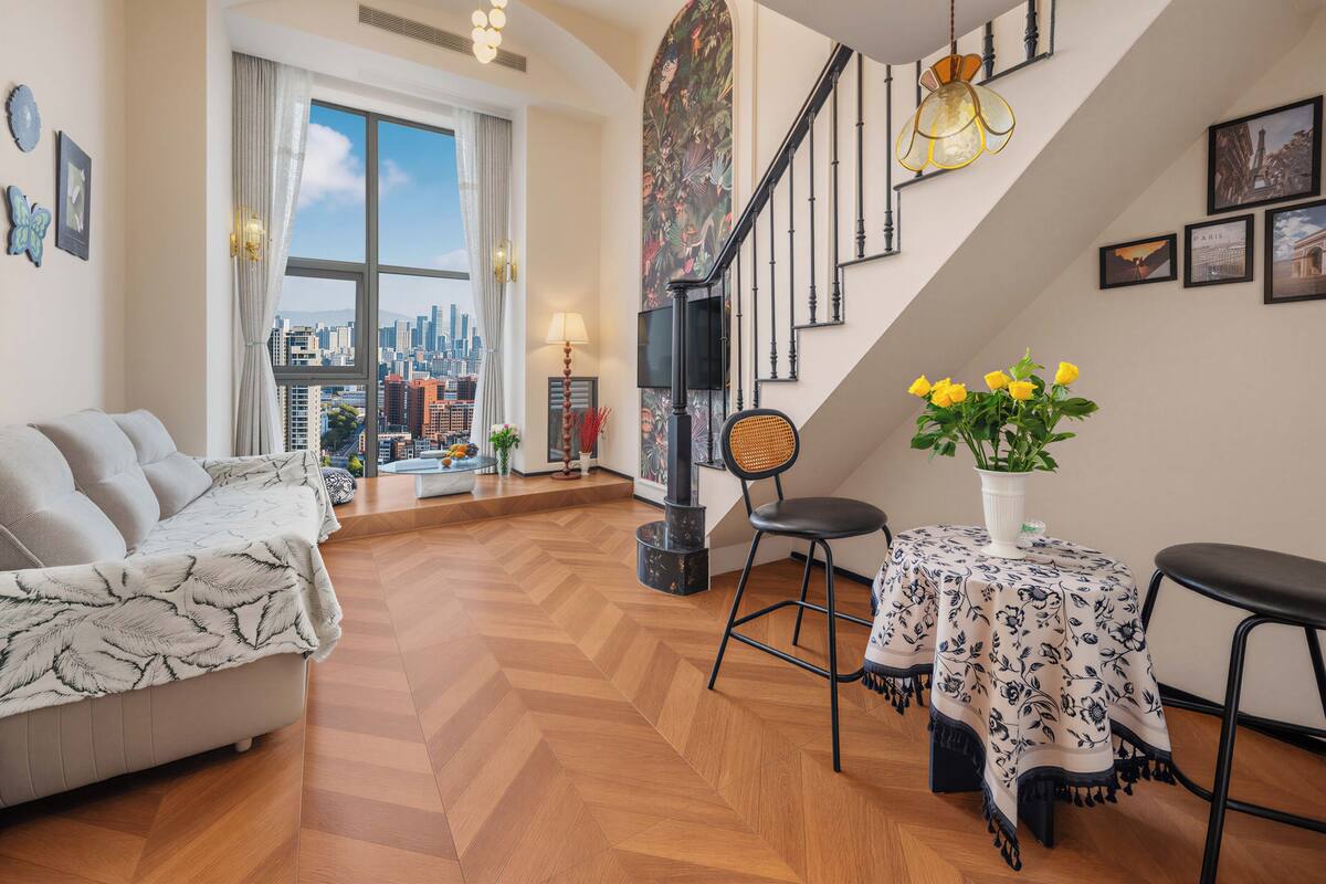 Quarto casal conforto | Área de estar