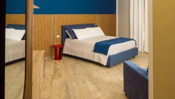 Premium bedding, down comforters, pillowtop beds, free minibar