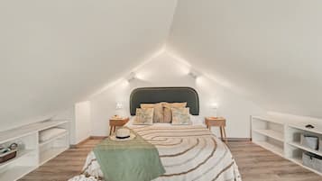 1 dormitorio, tabla de planchar con plancha, wifi y ropa de cama