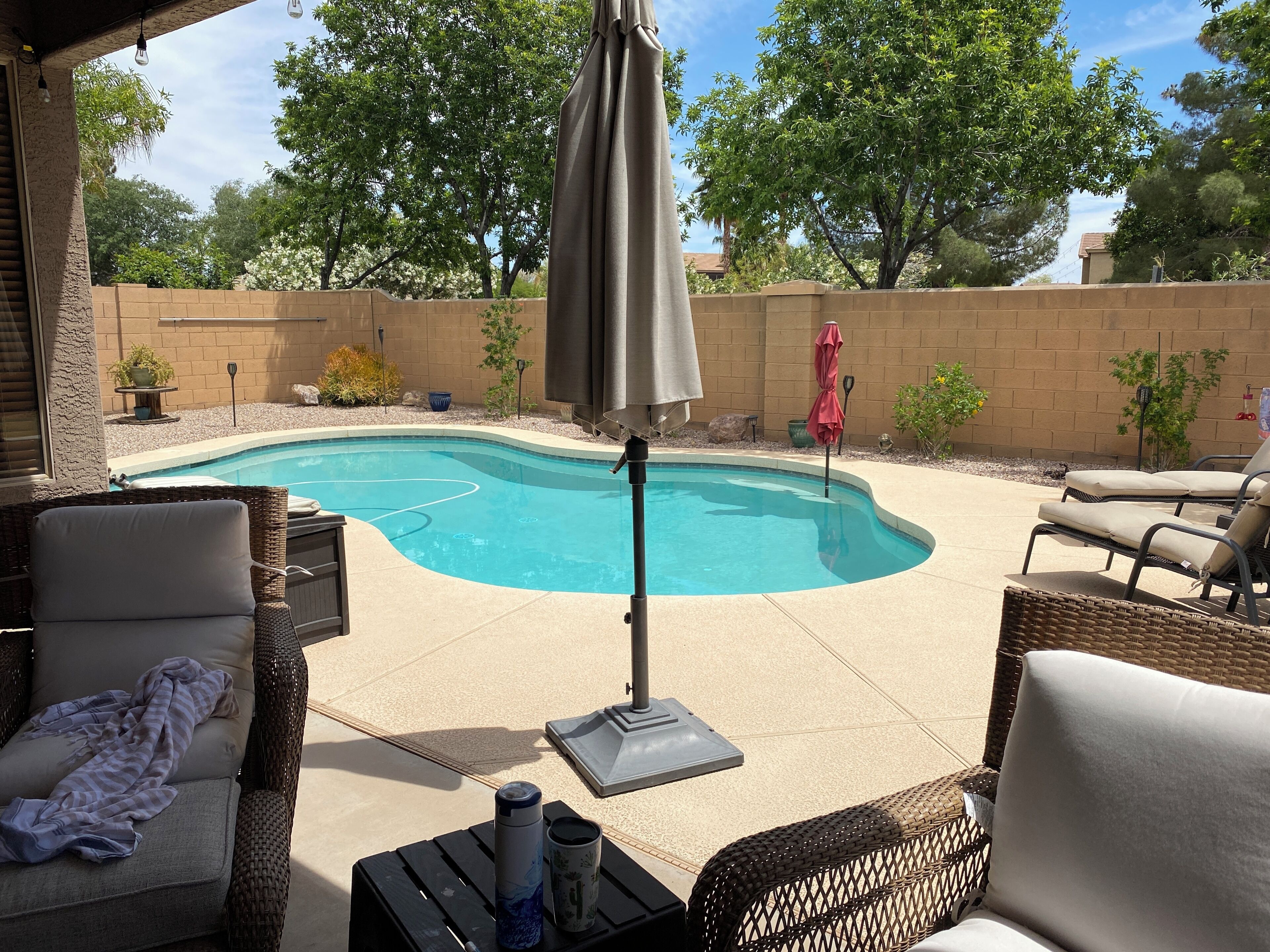 Outdoor pool