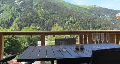 Spacious apartment mountain view - 6 guests