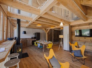Interior - Unique duplex, mountain view, 8 guests (Le Monêtier-les-Bains)