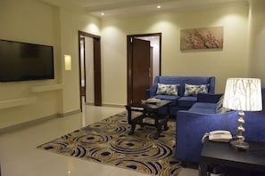 Apartment | Living area - Durrat Al Masaken Serviced Apartment (Al Khobar)