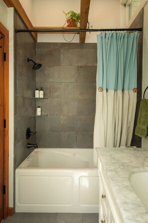 Bathroom - Nature | Firepit | Solitude by Mosaic Getaways (Hopewell Junction)