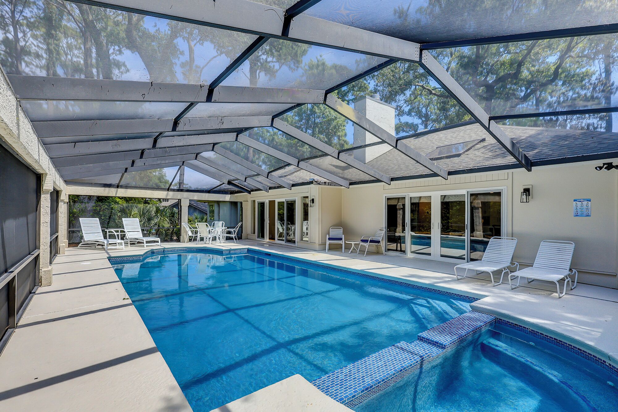 Piscine chauffée