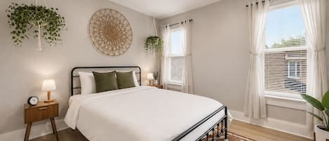 2 habitaciones, tabla de planchar con plancha y wifi gratis