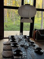 Villa, 4 Bedrooms, Sauna | Dining room