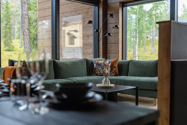Villa, 4 Bedrooms, Sauna | Living area | 55-inch Smart TV with cable channels