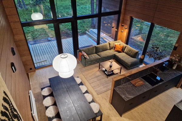 Villa, 4 Bedrooms, Sauna | Living area | 55-inch Smart TV with cable channels