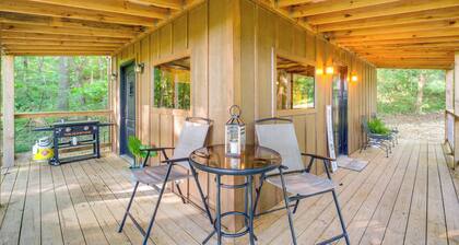 On-site Trails & Fishing Pond: Rustic Ozark Cabin