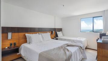 1 bedroom, internet, bed sheets
