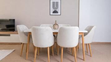 Appartement, balkon | Dineren
