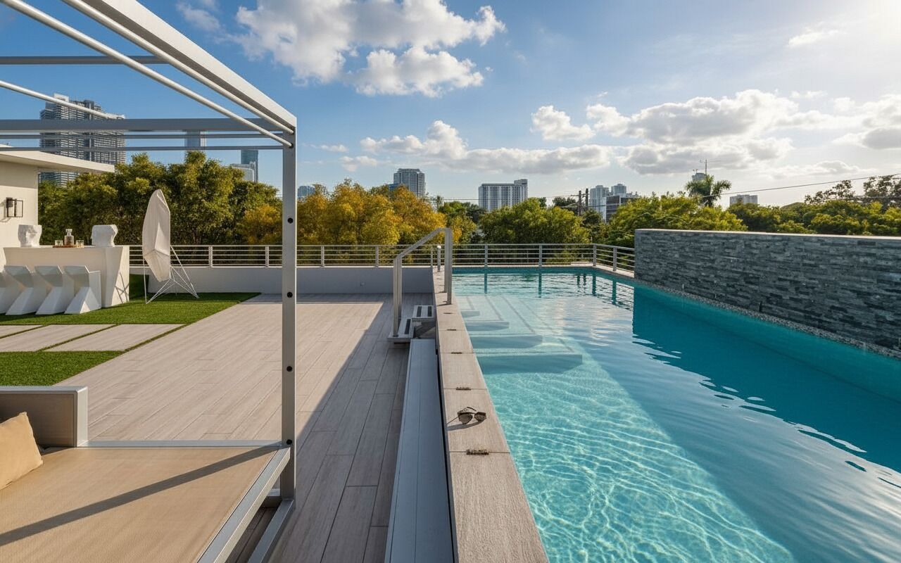 Outdoor pool