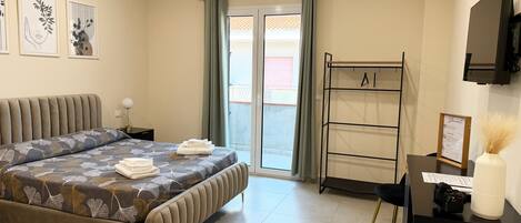 Deluxe Double Room, Balcony, Mountain View | Desk, laptop workspace, free WiFi, wheelchair access