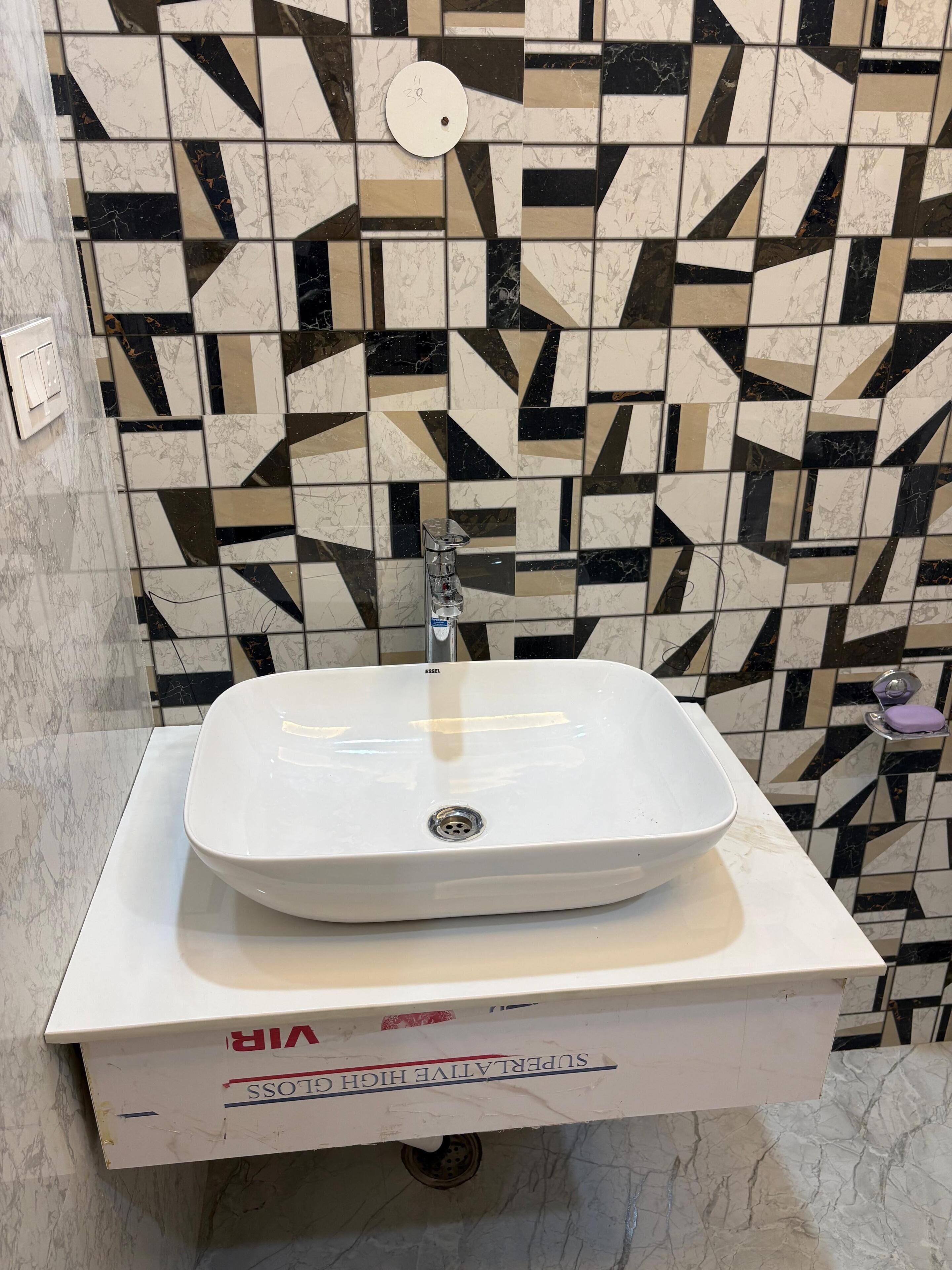 Luxury Room | Bathroom | Shower, soap