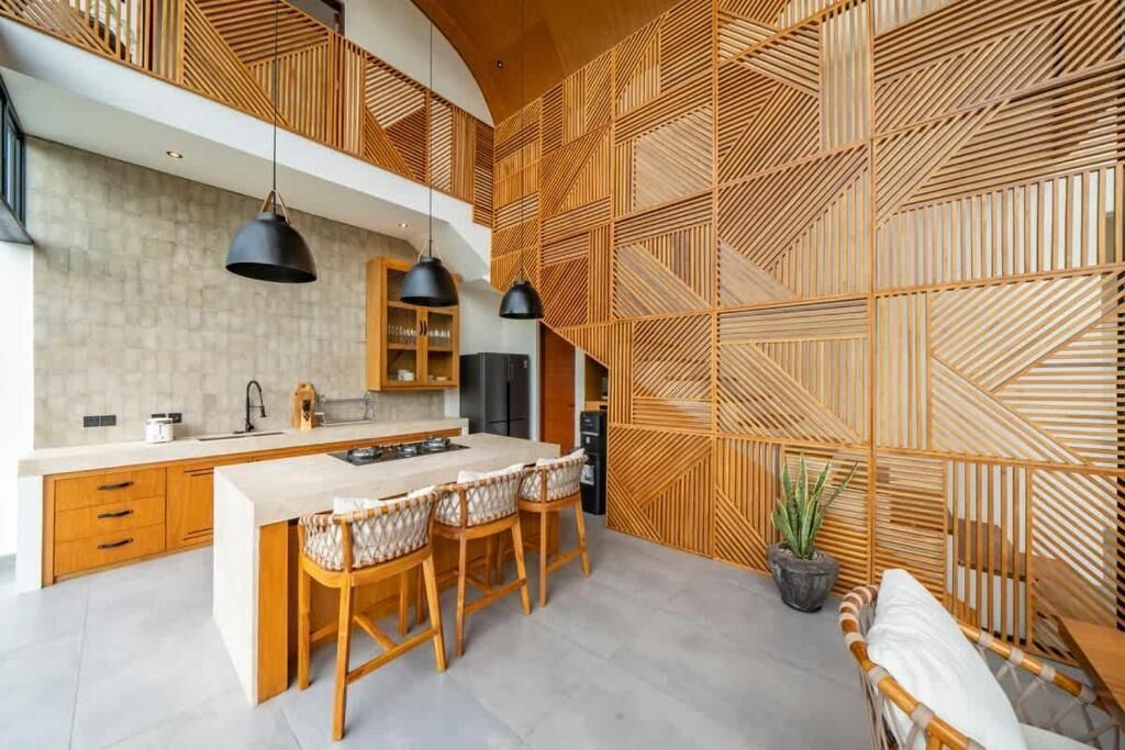 Villa, 3 Bedrooms, Patio, Garden View | Private kitchen