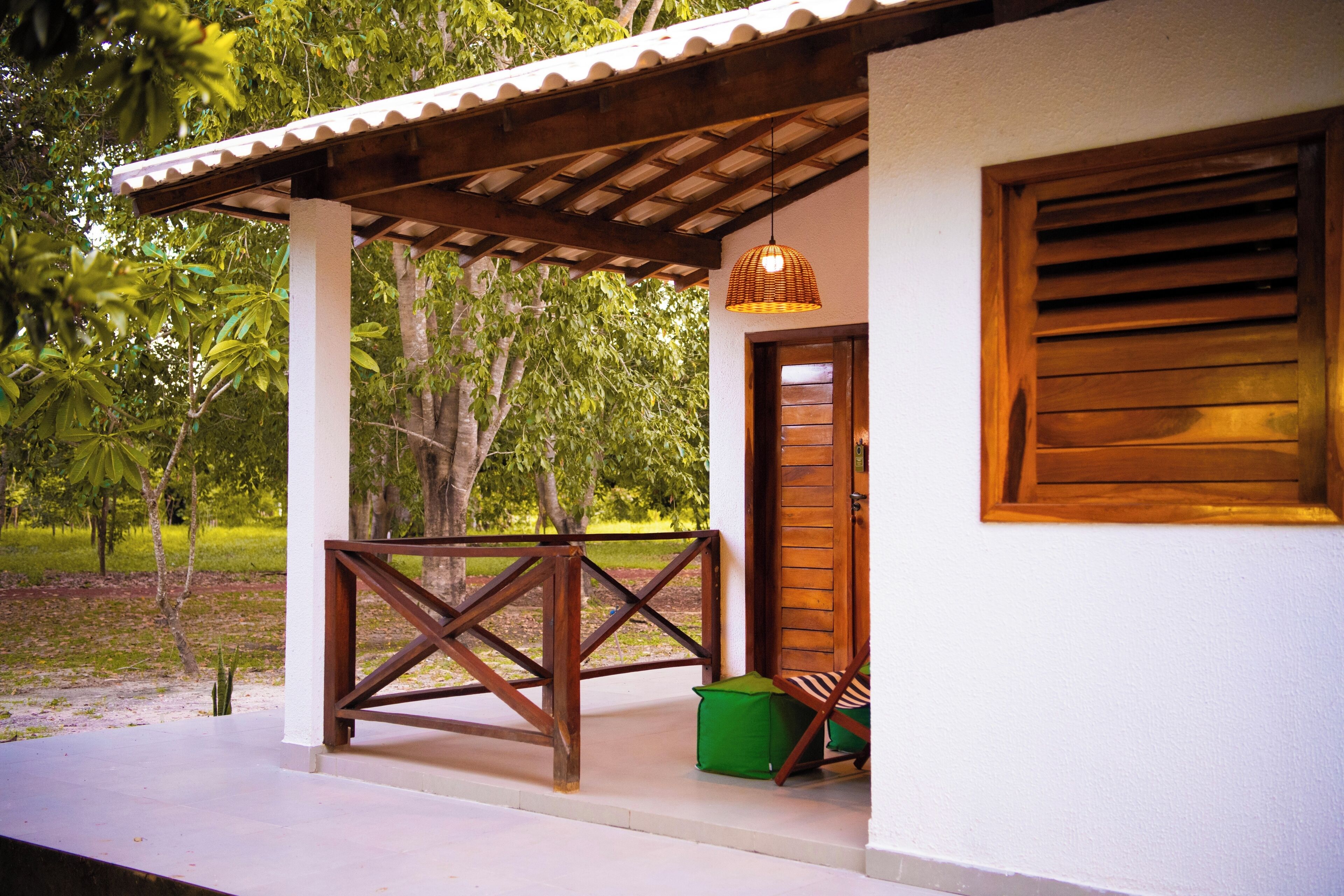 Deluxe Double Room, Garden View | Terrace/patio